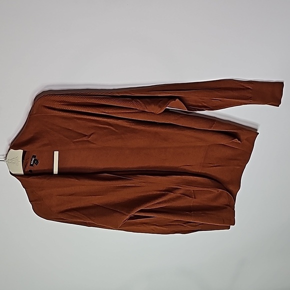 Buffalo medium brown layering cardigan - Picture 2 of 6